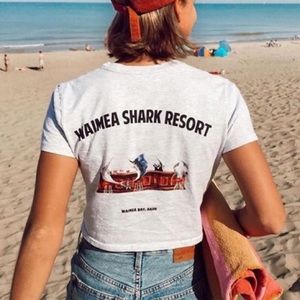 Brandy/John Galt Waimea Cropped Tee